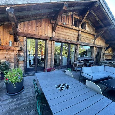 Magnifique Chalet Dans La Vallee De Chamonix Servoz Exterior foto