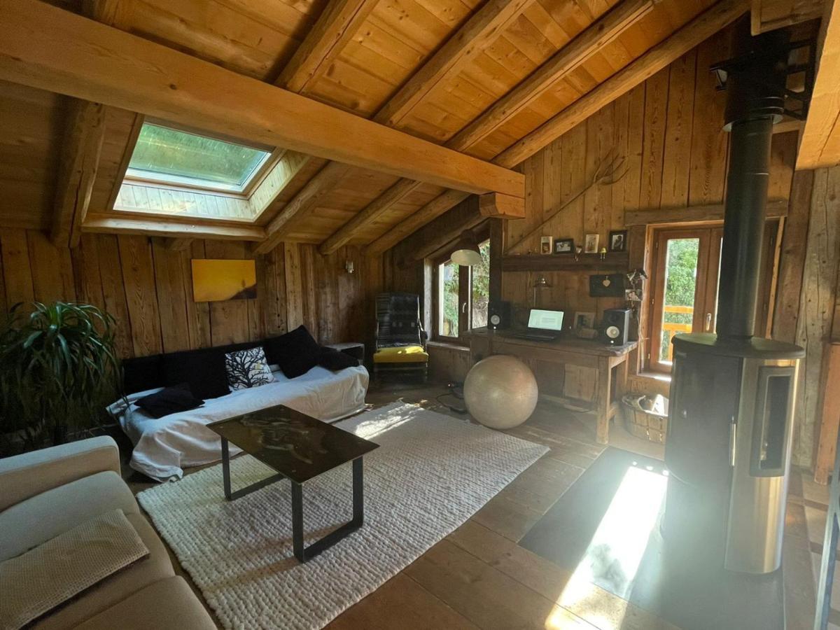 Magnifique Chalet Dans La Vallee De Chamonix Servoz Exterior foto