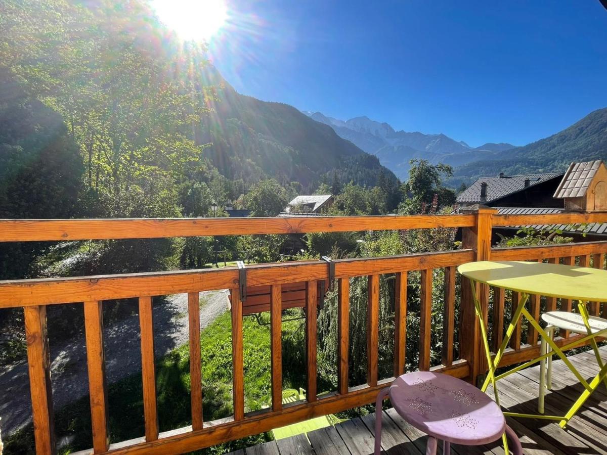 Magnifique Chalet Dans La Vallee De Chamonix Servoz Exterior foto